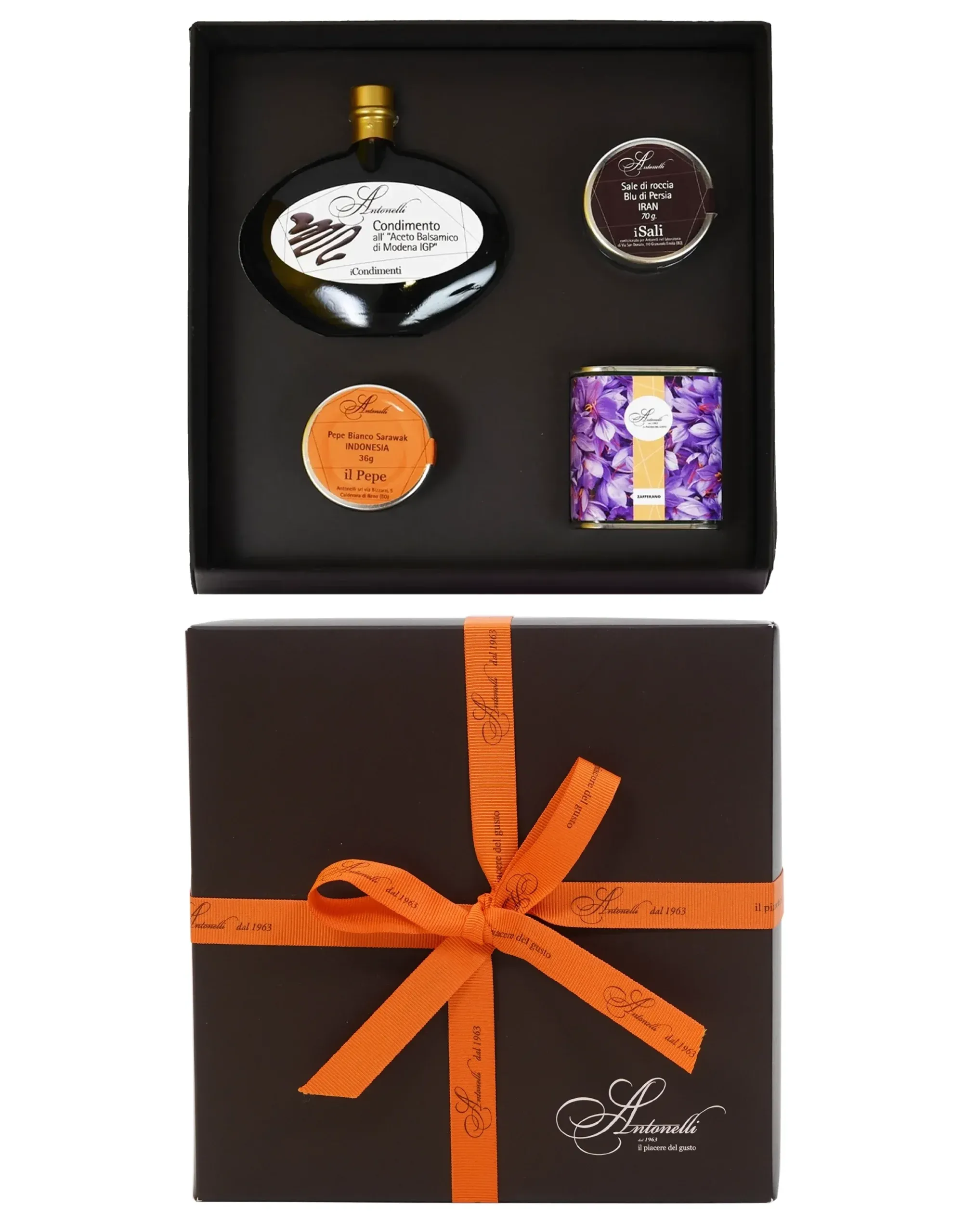 Confezione regalo gourmet sale e olio per 10