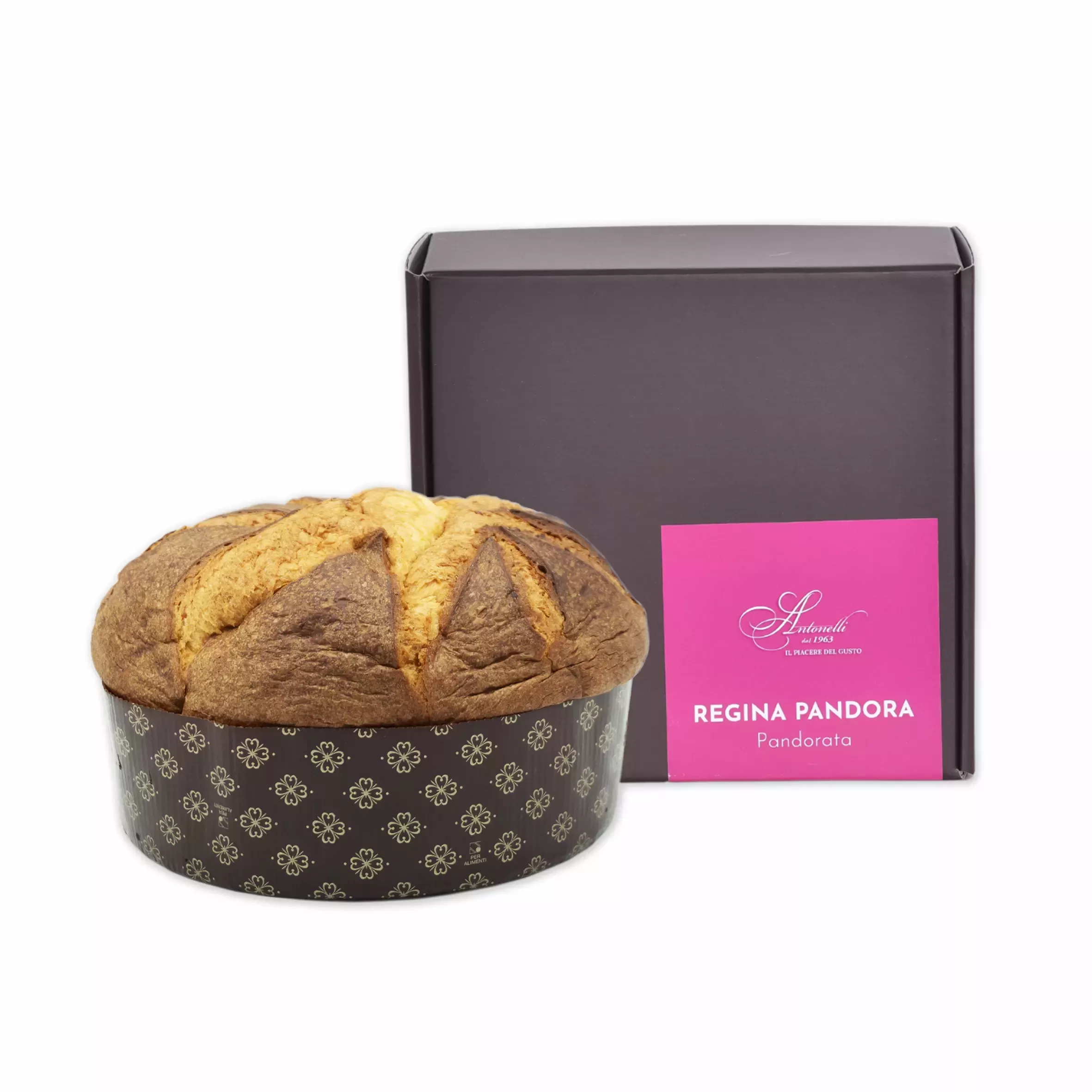 Regina Pandora, pandoro artigianale basso Antonelli